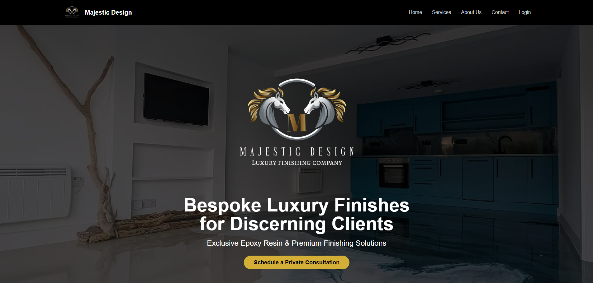 Majestic Design Website